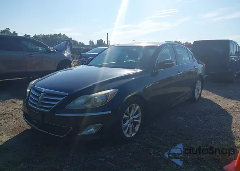 2012 Hyundai Genesis 3.8 из США, поврежденный, VIN KMHGC4DD3CU201622